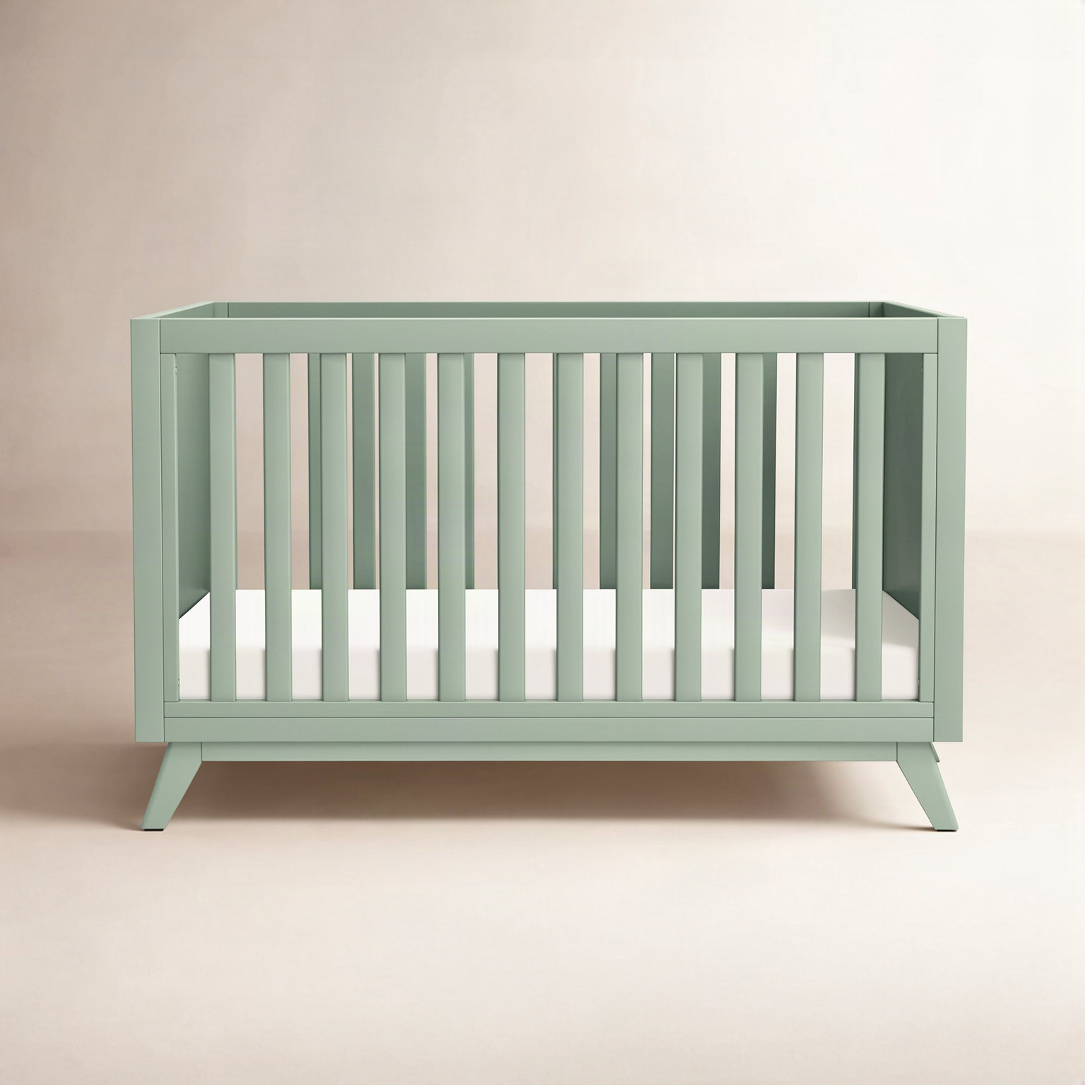 Otto Pine 3-in-1 Convertible Crib, Light Sage