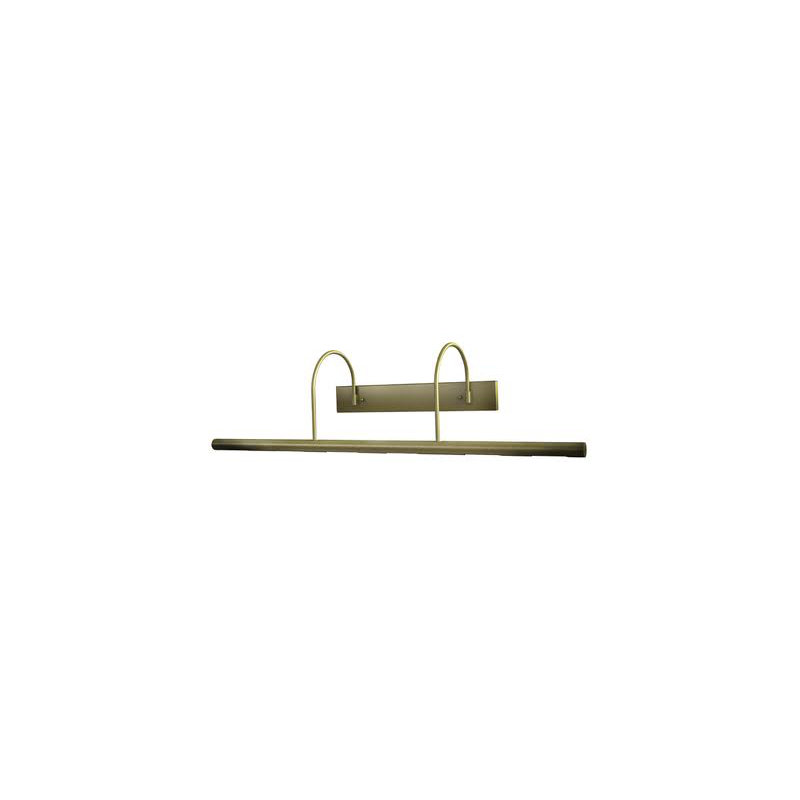 Wall Mounted Picture Light, Antique Brass