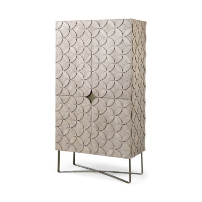Macfoy 36 " W Solid Wood Armoire
