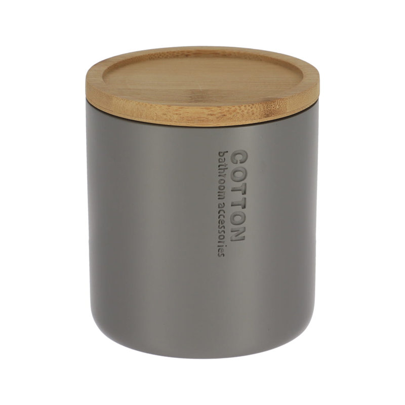 Contenant de rangement pour salle de bain Willis, Gris