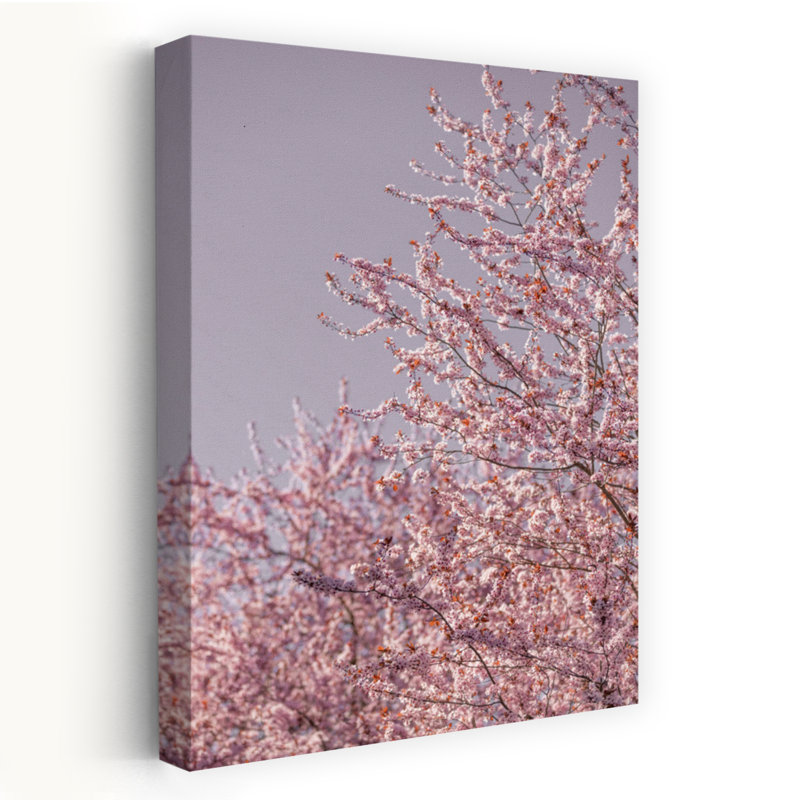 Fleurs de cerisier rose, 24" H x 16" W