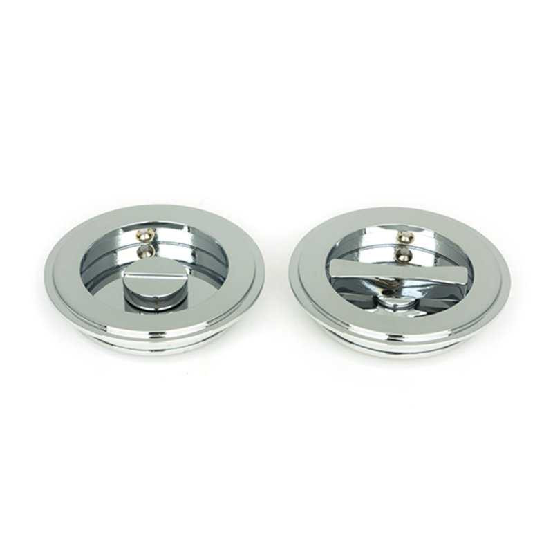 Door Accessory, 7.5cm H x 7.5cm W x 1.3cm D, Polished Chrome