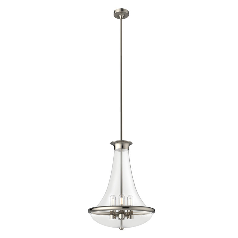 Marcel 4 - Light Pendant, Polished Nickel