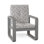 Chaise de patio avec coussin Vale