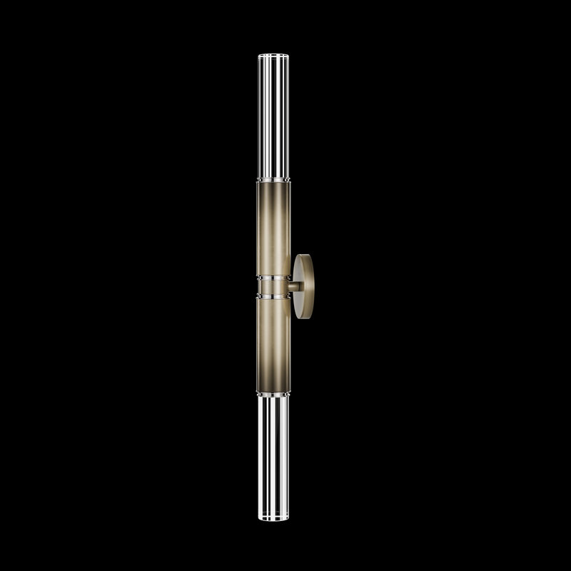 LED Wallchiere, Ombre Bronze/Nickel