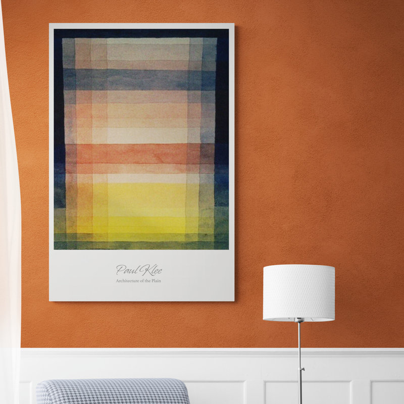 Architecture Of The Plain by Paul Klee - Wrapped Canvas Print, 81cm H x 61cm W x 5cm D