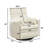 Bocaton Wide Wale Corduroy Upholstery Manual Recliner With Plush Pillow-Top Arms And 360-Degree Swivel For Ultimate Comfort And Style-496395596