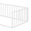 Structure de lit en métal avec clôture et porte-1731429741