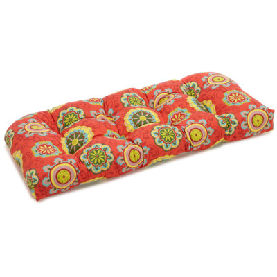 Indoor/Outdoor Loveseat/Sofa Cushion by Winston Porter
