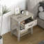 48cm W Solid Wood Bedside Table-1014749489