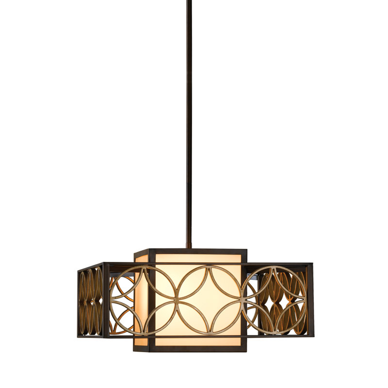 Sayer 1 - Light Square/Rectangle Pendant