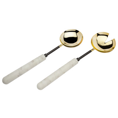 Marble Salad Servers