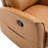 30.7'' Wide Modern and Overstuffed Soft Vegan Leather Manual Swivel and Rocker Recliner-750621203