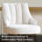 Counter Height Bar Stools,Swivel Bar Stools with Backs,Barstools Set of 2,26'' Solid Wood Legs,Thick Seat Upholstered Linen Fabric Counter Height Stools in Beige-561353370-561896828
