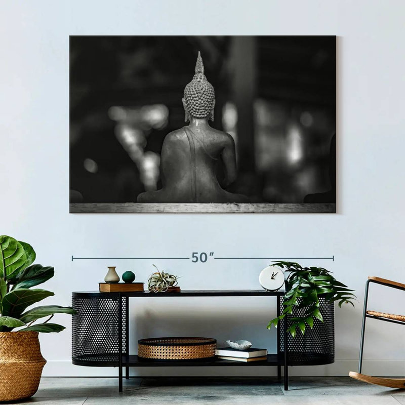 'Buddha Back, 34" H x 51" W