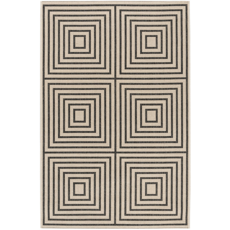 Mckenzie Geometric Indoor / Outdoor Area Rug, Rectangle 79 x 152 cm