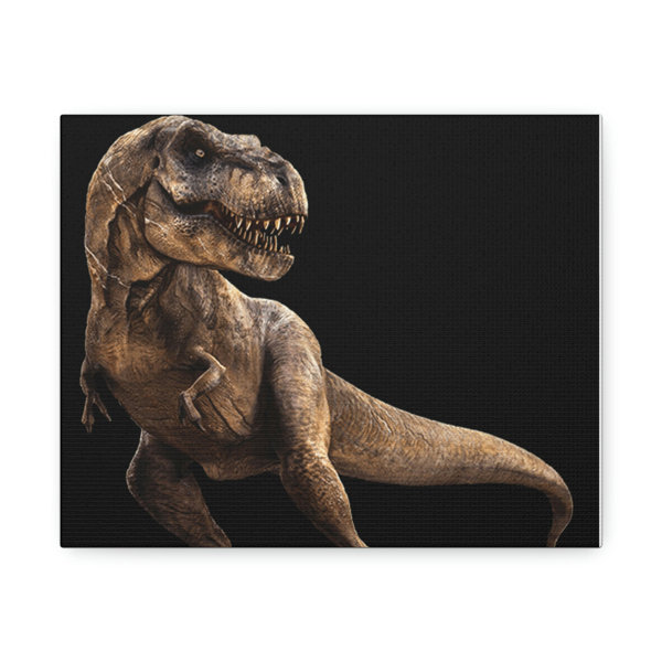 Trinx Tyrannosaurus Rex Dinosaur On Canvas Print | Wayfair