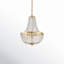 Conway Wrought Iron 3-Light Chandelier-881615905