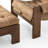 Tuckerman 30" W Leather Armchair with Ottoman-525276686