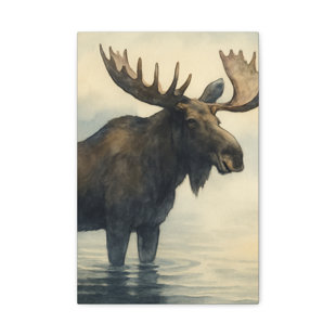 Aaroon Single Picture Frame Print on Canvas