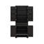 Armoire de rangement de salle de bain avec portes et tiroir, plusieurs espaces de rangement, tablette réglable