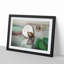 Gigantic Water Lily Opening by William Sharp - Picture Frame Painting Print-55608150-55608148