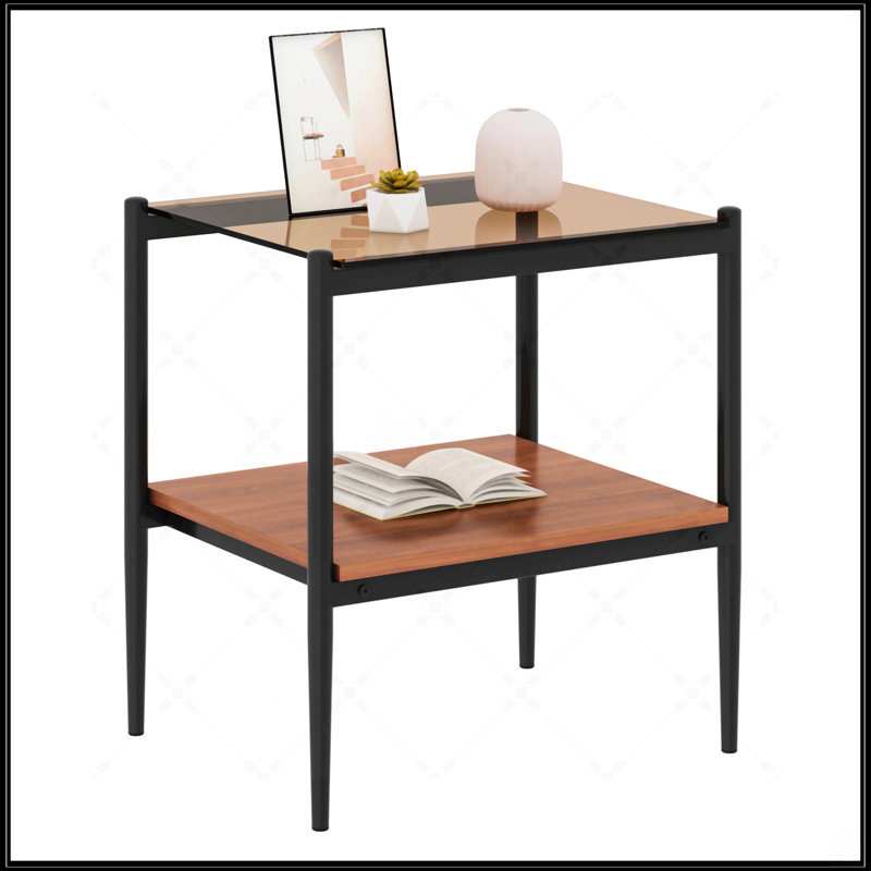 Ensemble de 3 tables basses et tables de bout