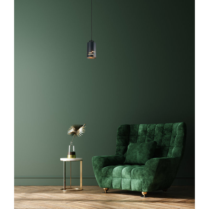 - Light Pendant, 1 Light, Black