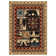 Southwestern Brown Animal Printed Non-slip Washable Area Rug