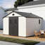 10 ft. W x 10 ft. D Storage Shed