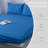 Solid Color Fitted Sheet Set -  Sapphire Blue - King (198x203 cm) (3PCS)-119223877-119223875