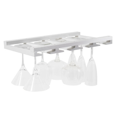 Adreona Solid Wood Hanging Wine Glass Rack