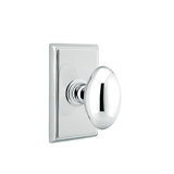 Double Dummy Egg Knob with Rectangular Rose