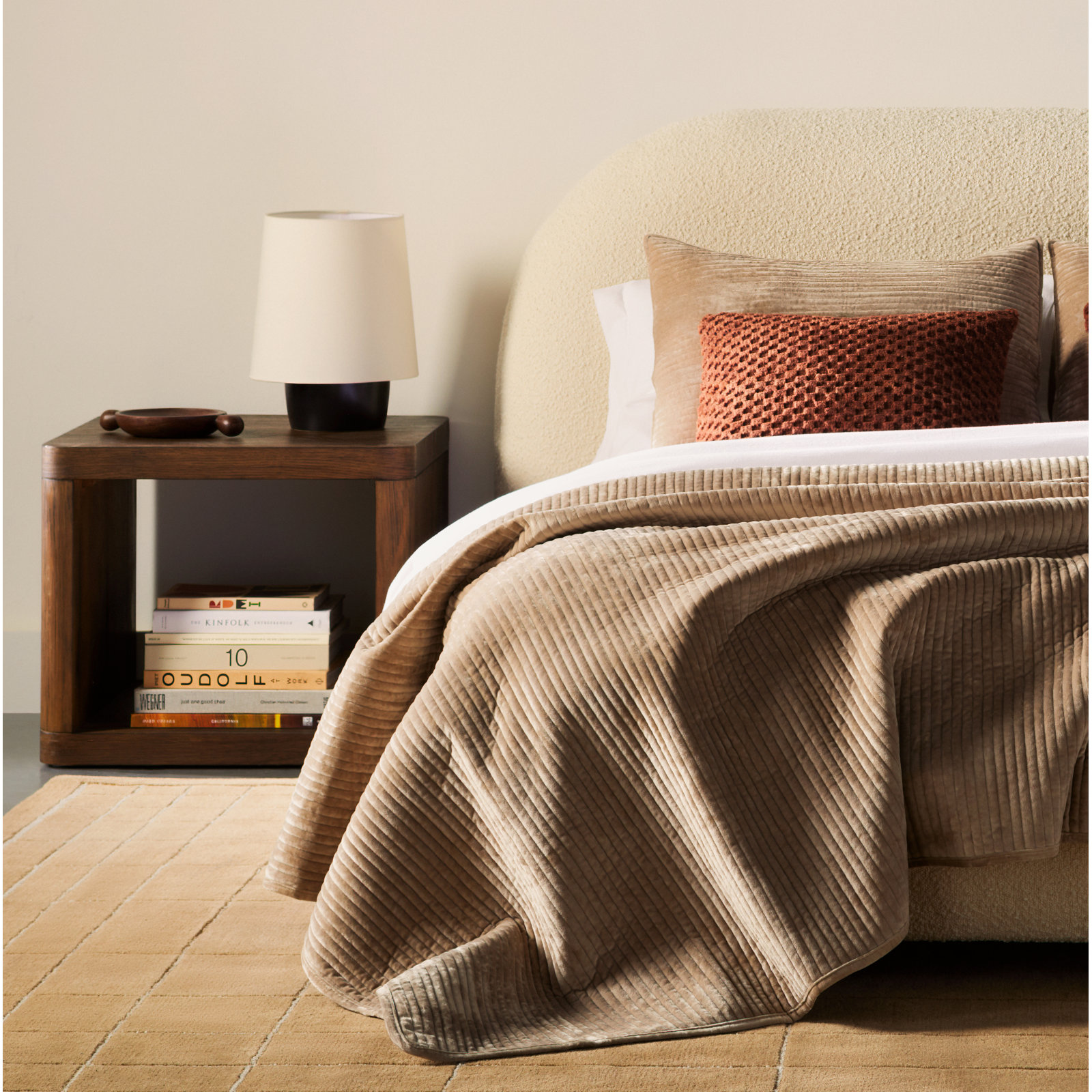 Mallory Hand-Tufted Geometric Area Rug, Rectangle 8' x 10'