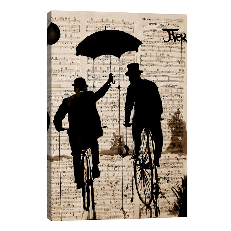 The Umbrella 1 Piece Wrapped Canvas Wall Art, 101.6 cm H x 66.04 cm W x 3.175 cm D