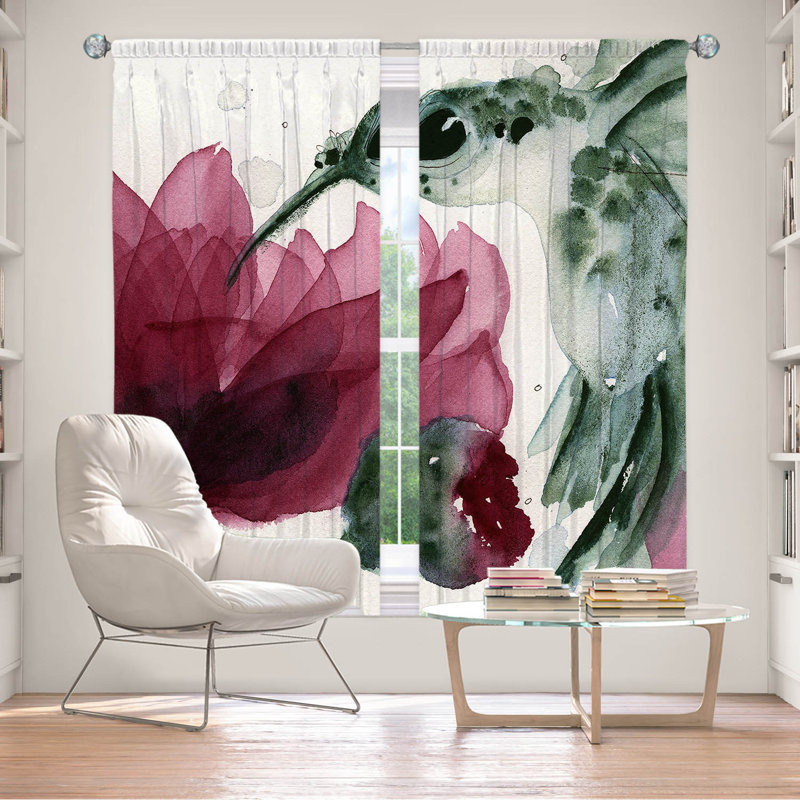Rideau simple obscurcissant avec passe-tringle Delaughter, L 40 po x L 82 po