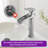 Single-handle Bathroom Faucet with Drain Assembly-78862875