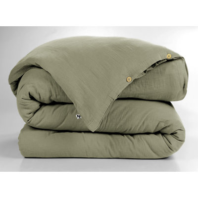Knopp Cotton Solid Colour Duvet Cover