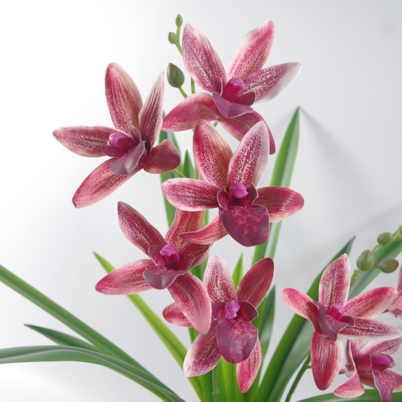 Plastic, Polyethylene (PE) Artificial Arrangement in Pot