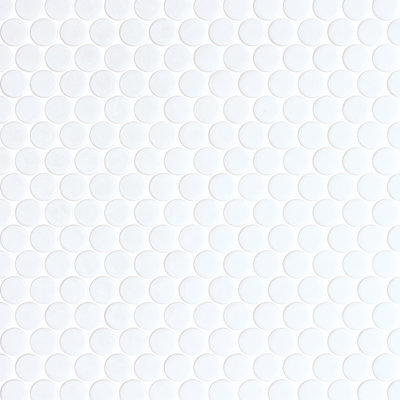 Spectrum Classic Penny Round Recycled Glass Mosaic