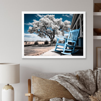 " Turquoise Farmhouse Front Porch Tales IV "