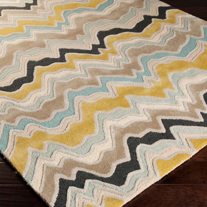 Foye Wool Abstract Indoor Rug