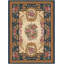 Tapis traditionnel extérieur Nile bleu marine et ivoire