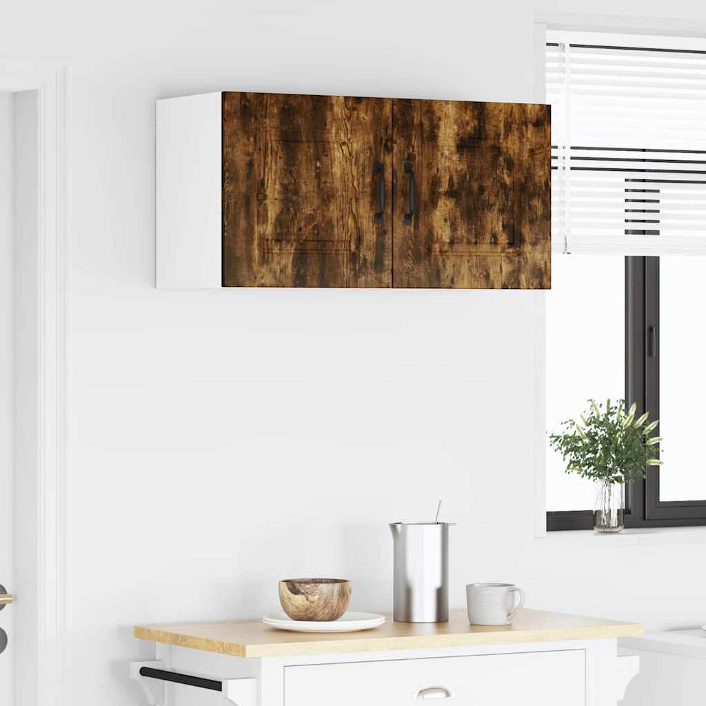Vidaxl Kitchen Wall Cabinet With Shelf Grey Sonoma 80 X 31 X 40 Cm