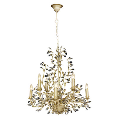 Clemmons 8 - Light Candle Style Chandelier