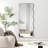 Tierone Wavy Metal Rectangle Full Length Mirror