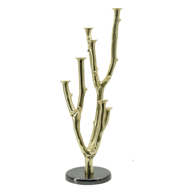 37.8'' H Metal Tabletop Candlestick