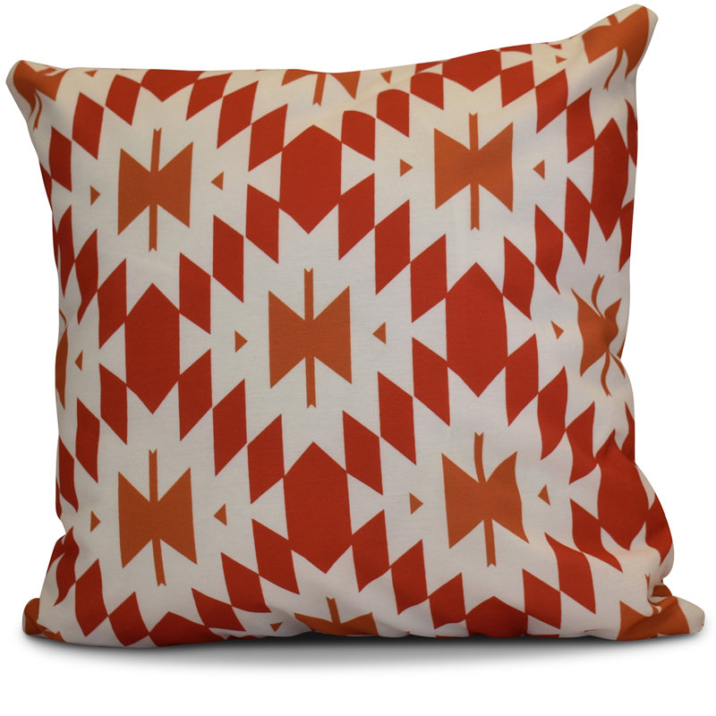 Coussin extérieur HH Revival, 18 po x 18 po, Orange