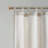 Beals Natural Cymande Fleece Lined Single 50x84" Curtain Panel-1977768735