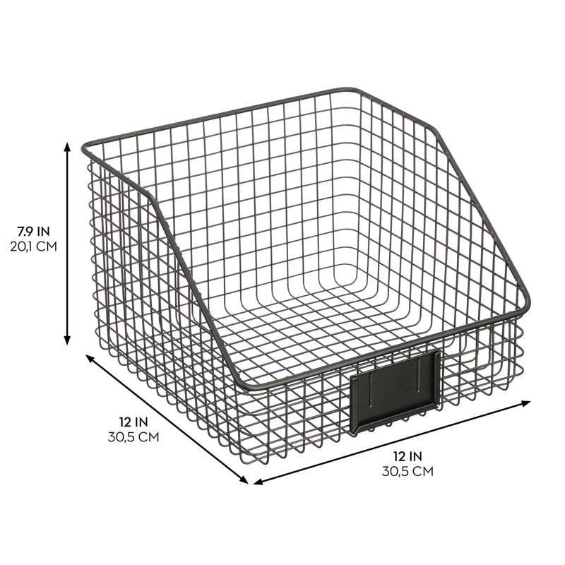 Slanted Basket 12x12x8